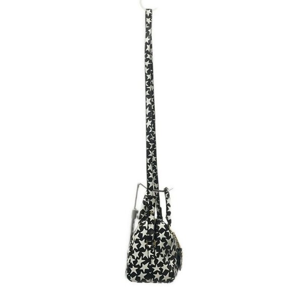 Auth SAINT LAURENT PARIS Baby Duffle 400422 Black Cream Leather - Handbag - Picture 4 of 12